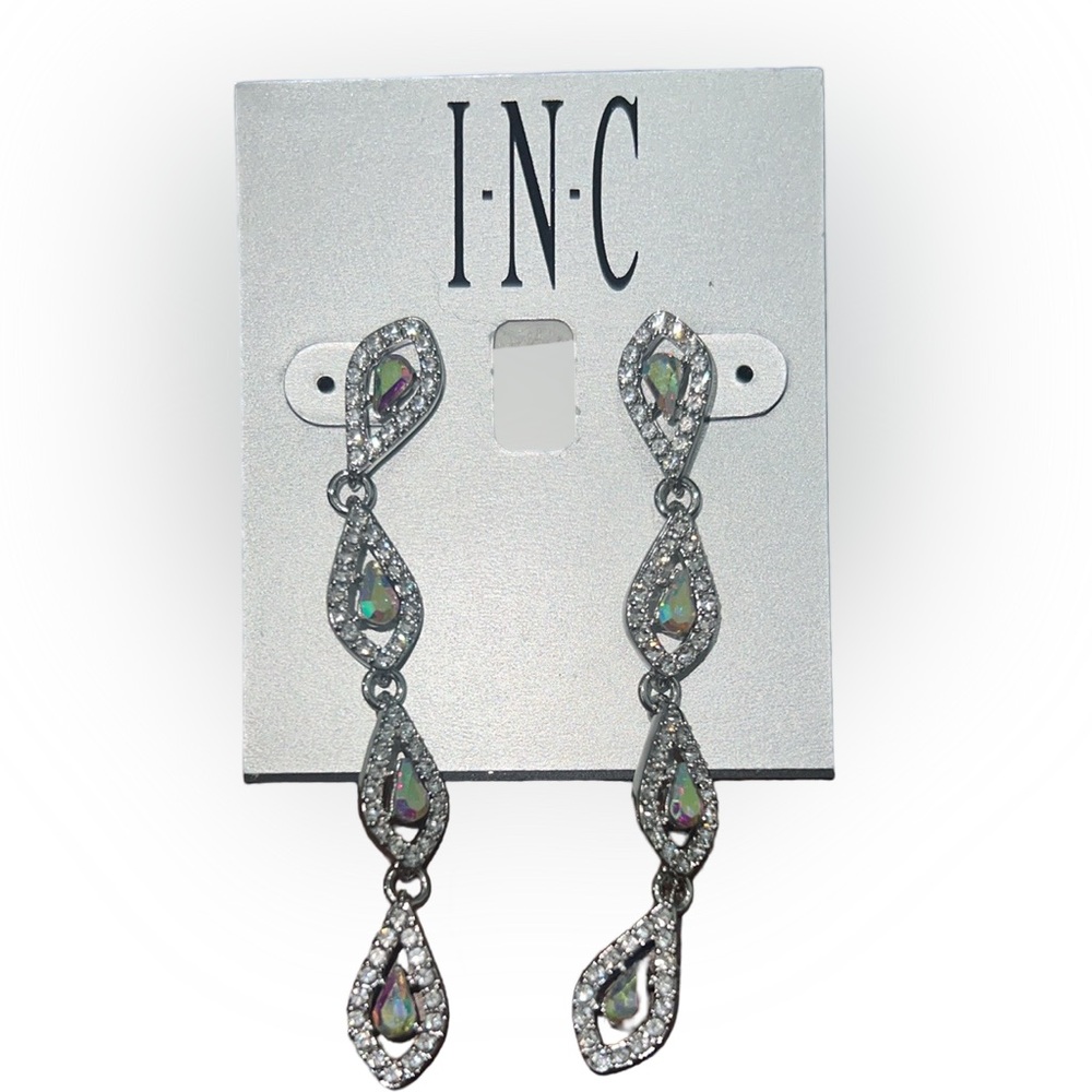 NWT INC teardrop Party earrings
